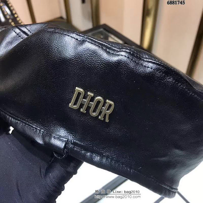 DIOR迪奧 經典百搭 專櫃款氣質貝雷帽 6881745 LLWJ5663